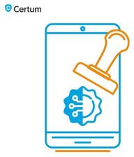 Zdjęcie Pieczęć elektroniczna Certum w chmurze ważność 3 lata / zakup online - Bieruń