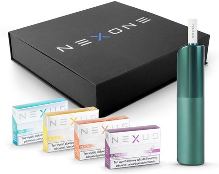 Nexus Zestaw Prezentowy Podgrzewacz Nexone (Zielony) + 5 Paczek Wkładów Typu Heets