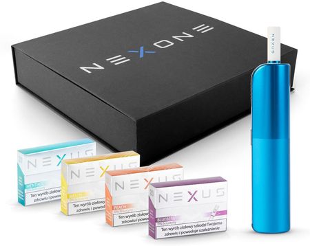 Nexus Zestaw Prezentowy Podgrzewacz Nexone (Niebieski) + 5 Paczek Wkładów Typu Heets