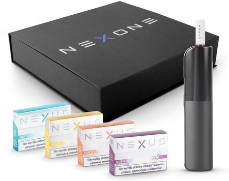 Nexus Zestaw Prezentowy Podgrzewacz Nexone (Czarny) + 5 Paczek Wkładów Typu Heets