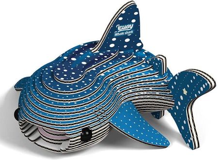 Eugy Układanka Puzzle 3D Rekin Wielorybi Zestaw Kreatywny Dla Dzieci 6 Lat+