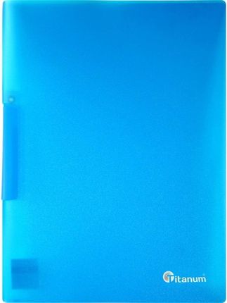 Titanum Skoroszyt Z Klipem A4 Niebieski