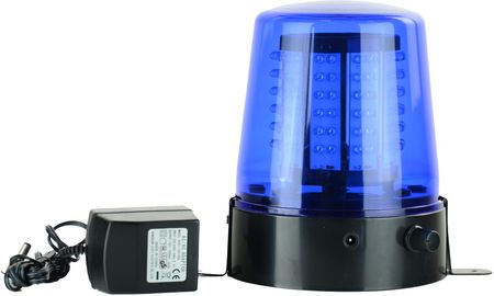 Kogut policyjny dyskotekowy LED niebieski duży 230V