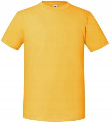 Modne Koszulki Męskie Bawełna T-shirty Yellow L