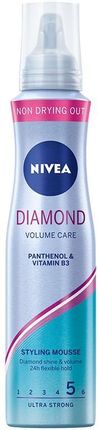 Nivea Diamond Volume Care Pianka Do Włosów 150 ml