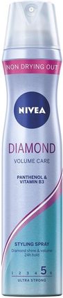 Nivea Diamond Volume Care Lakier Do Włosów 250 ml