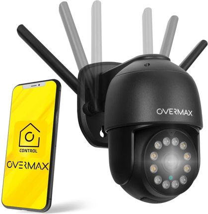 Overmax Kamera Ip Ov-Camspot 4.95 Obrotowa Zewnętrzna Wi-Fi 4Mpx Czarna (OVCAMSPOT495)