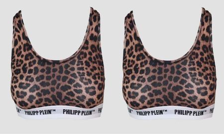 Top marki Philipp Plein model DUPT_BI-PACK kolor Brązowy. Bielizna Damskie. Sezon: Cały rok