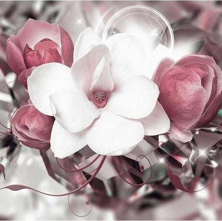 Artpro Fototapeta 3D 300X210 +Klej Jasna Magnolia Kwiat