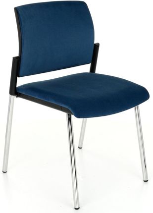 Grospol Krzesło Konferencyjne Set, Tapicerowane Na Metalowych Nogach, Do Biura I Szkoły (4018)