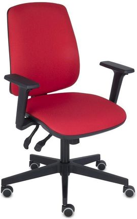 Grospol Krzesło Starter 3D Black, Ergonomiczne Do Pracy Przy Biurku (3946)