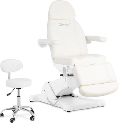 Physa Fotel Kosmetyczny + Krzesło Kosmetyczne - 350 W - 150kg Każdy - Pistacjowy / Biały - Portici