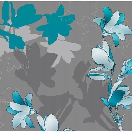 Artpro Fototapeta 3D 250X193 +Klej Niebieska Magnolia Vinta