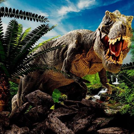 Artpro Fototapeta 3D 350X245 +Klej Dinozaury Tyranozaur