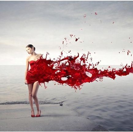 Artpro Fototapeta 3D 200X154 +Klej Czerwona Kobieta