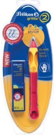 Pelikan Ołówek Griffix 2 Praworęczny 3 Wkłady