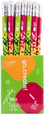 Zdjęcie Gdd Ołówek Trójkątny 2B Pixi 12Szt. Happy Color - Śrem