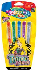 Zdjęcie Colorino Długopisy Żelowe Tattoo 5 Kolorów - Ropczyce