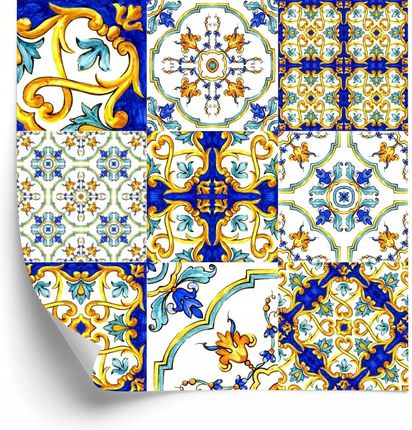 Doboxa Tapeta Do Kuchni Orientalna Kolorowa Mozaika 53X1000