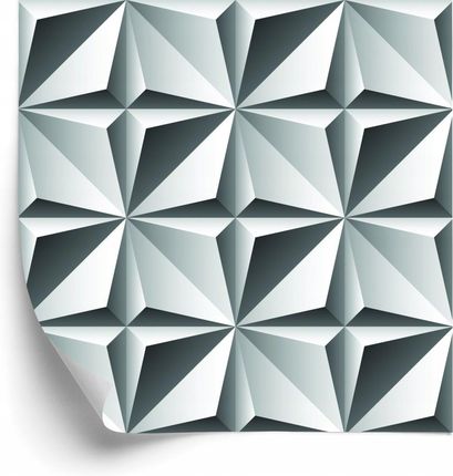 Doboxa Tapeta Optyczna 3D Figury Geometryczne Do Salonu 53X1000
