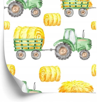 Doboxa Tapeta Traktory Z Przyczepami 53X1000