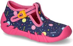 Zdjęcie Kapcie dziewczęce Befado 110P471 Granat/Róż - Tykocin