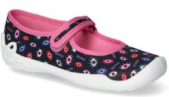 Zdjęcie Kapcie dziecięce Befado 114Y518 Czarne dziewczęce - Mława