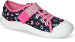 Zdjęcie Kapcie dziewczęce Befado 351Y022 Czarne/Różowe - Węgrów