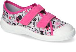 Zdjęcie Kapcie dziewczęce Befado 772X005 Szare/Róż - Tykocin