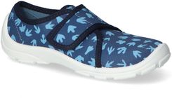 Zdjęcie Kapcie chłopięce Befado 974X476 Granatowe - Tykocin