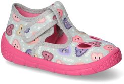 Zdjęcie Kapcie dziewczęce Befado 630P007 Szare - Białystok