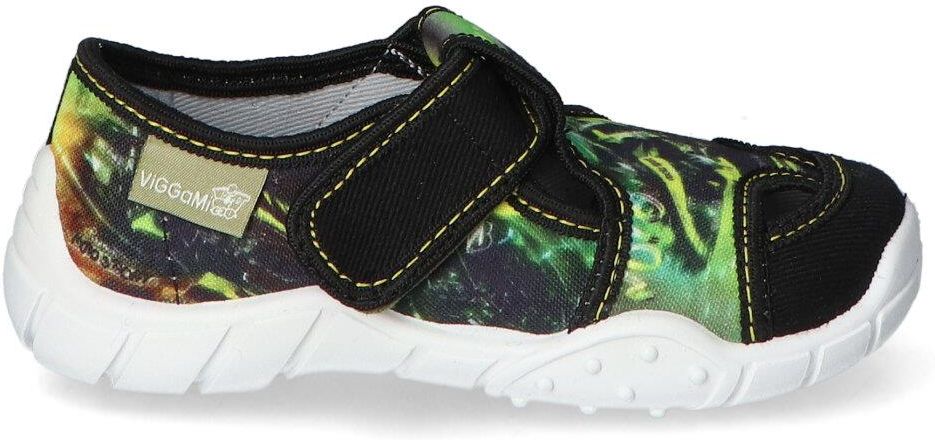 Chaussures Mocassins Garçon Vi-GGa-Mi - Modèle Adas Confortable Avec Semelle Cuir Et Velcro