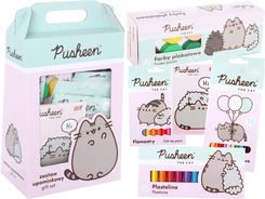 Zdjęcie St. Majewski Pusheen Zestaw Plastyczny Upominkowy Wyprawka Kot Kredki Flamastry Bambino - Pruchnik