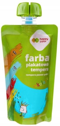 Happy Color Farba Plakatowa Tempera 100Ml Turkusowy