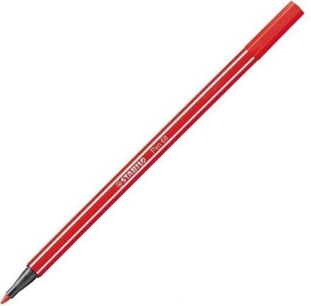 Stabilo Pen 68 Brush Flamaster Karminowy 1Mm