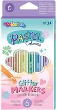 Zdjęcie Colorino Pastel Flamastry 6 Kolorów Brokatowych - Kolbuszowa