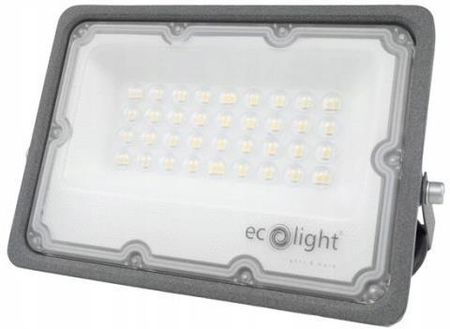 Ecolight Naświetlacz Lampa Led 30W 230V 3000Lm 6500K Premium 36204840