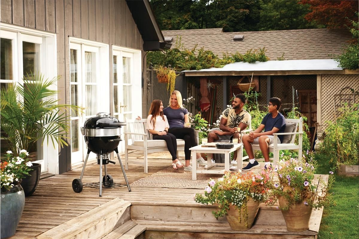фото Гриль вугільний портативний Napoleon Pro Charcoal Kettle 18 (NK18K-LEG-3)