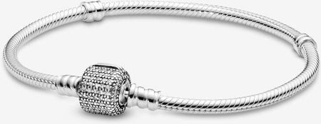 Mo-Biżuteria Bransoletka Modułowa Na Charmsy Beadsy S925 18 Cm