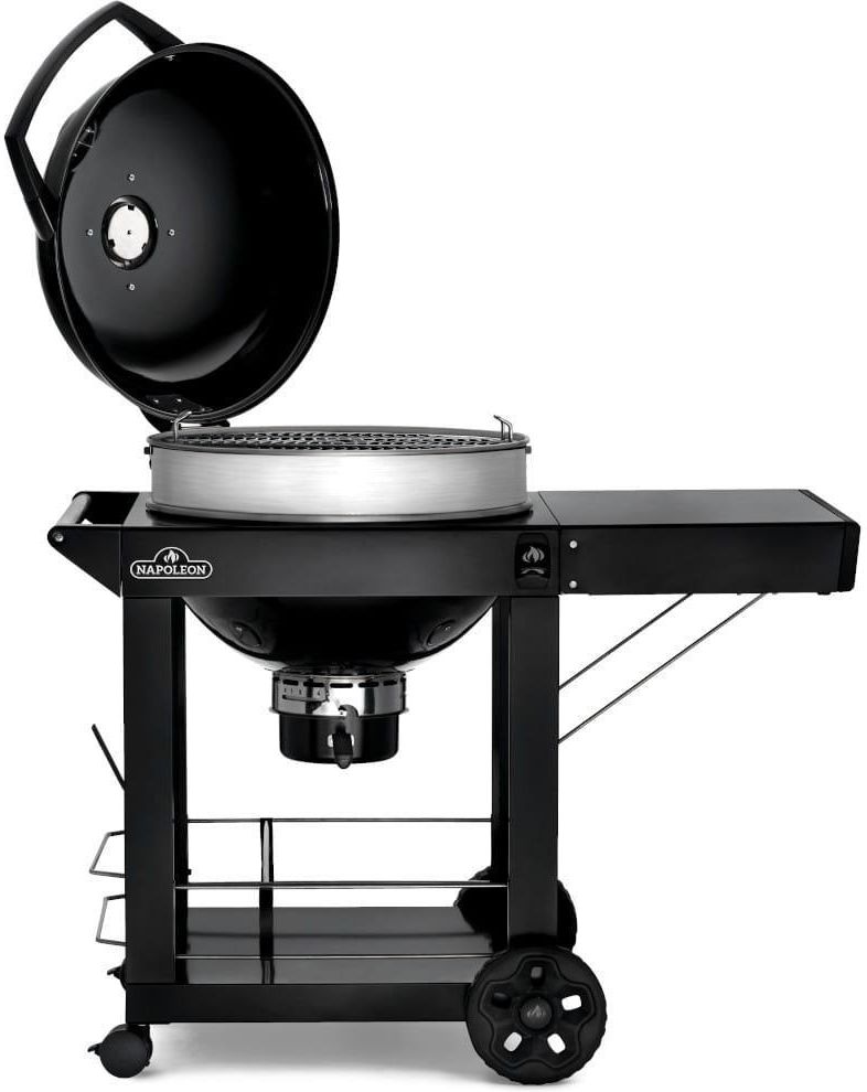 фото Гриль вугільний портативний Napoleon Pro Cart Charcoal Kettle 22 (PRO22K-CART-3)