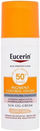 Eucerin Pigment Control Tinted Light Spf50 Krem Koloryzujący Do Twarzy 50ml