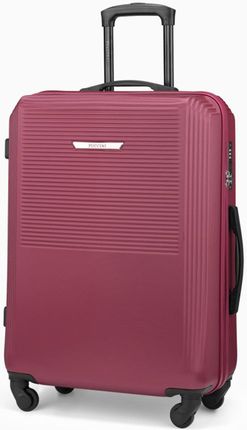 Średnia walizka PUCCINI SAN DIEGO ABS025B 3B Bordowa