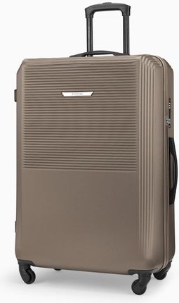 Duża walizka PUCCINI SAN DIEGO ABS025A 6C Szampańska