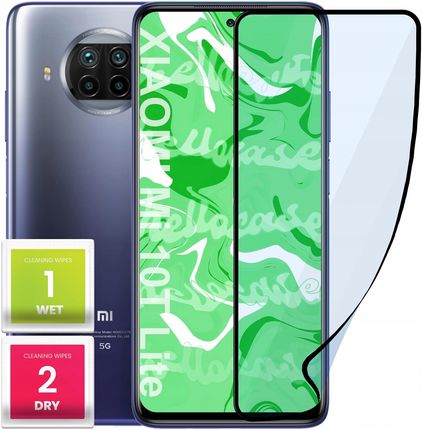 Hello Case Folia Ochronna Do Xiaomi Mi 10T Lite Szkło Pełne Na Cały Ekran 5D 9H Flexy