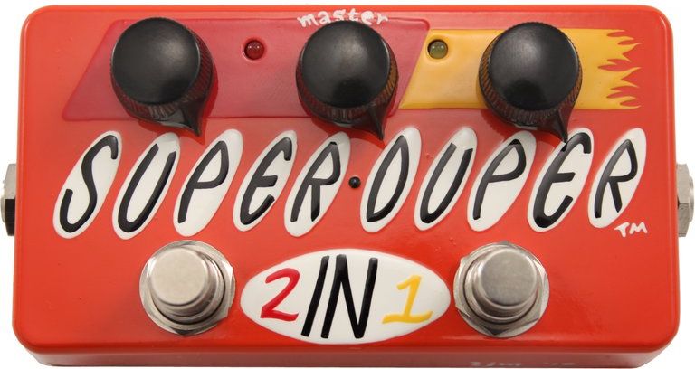 ZVEX SUPER DUPER 2 IN 1 エフェクター Z VEX Super Duper 2in1 エフェクター Zvex Super Duper 2 in 1