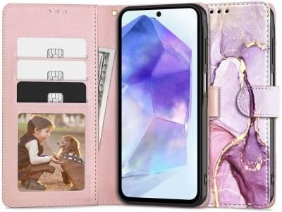 Tech Protect Wallet Galaxy A55 5G Marble