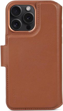Decoded Leather Detachable Wallet iPhone 15 Pro Max - Tan