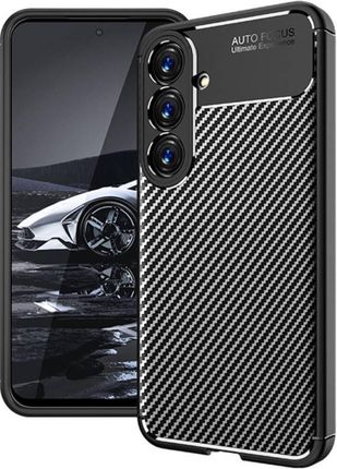Nexeri Etui Samsung Galaxy S24 Pancerne Shockproof Carbon Fiber Czarne