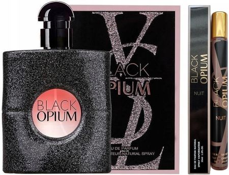 Zestaw Black Opium Perfumy damskie 85ml + 35ml Nuit