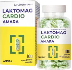 Zdjęcie Amara Laktomag Cardio 100 Kaps - Białystok
